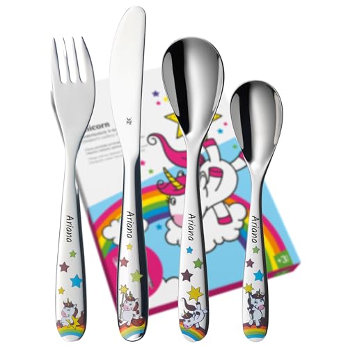 wmf-kinderbesteck-einhorn-4-teilig-mit-gravur-cromargan-edelstahl-personalisiert image 8