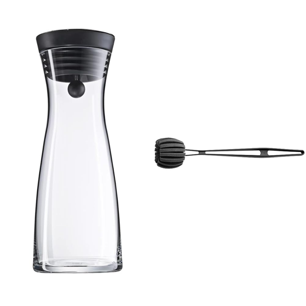 wmf-basic-wasserkaraffe-mit-closeup-verschluss-1-liter-glaskaraffe-mit-silikonde image 7