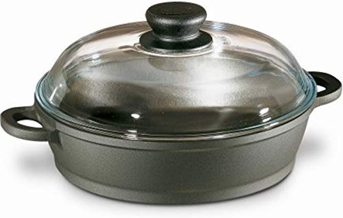 berndes-schmorkasserolle-bonanza-28-cm-servierpfanne-mit-glasdeckel-3-lagige-ant image 3