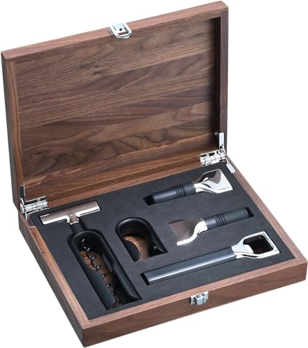 wmf-baric-wein-sommelier-set-5-teilig-korkenzieher-folienschneider-flaschenversc image 8