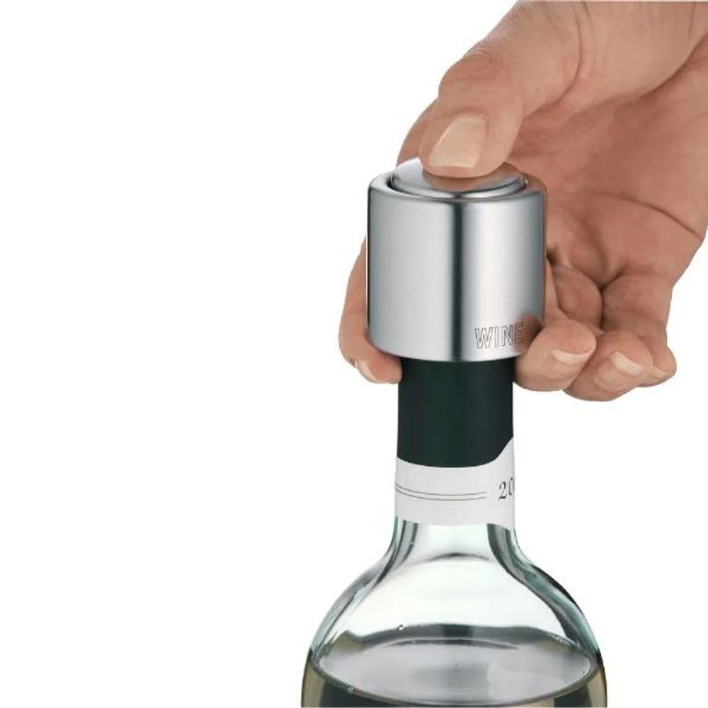 wmf-clever-more-weinverschluss-wine-2-4-cm-cromargan-edelstahl-mattiert-luftdich image 5