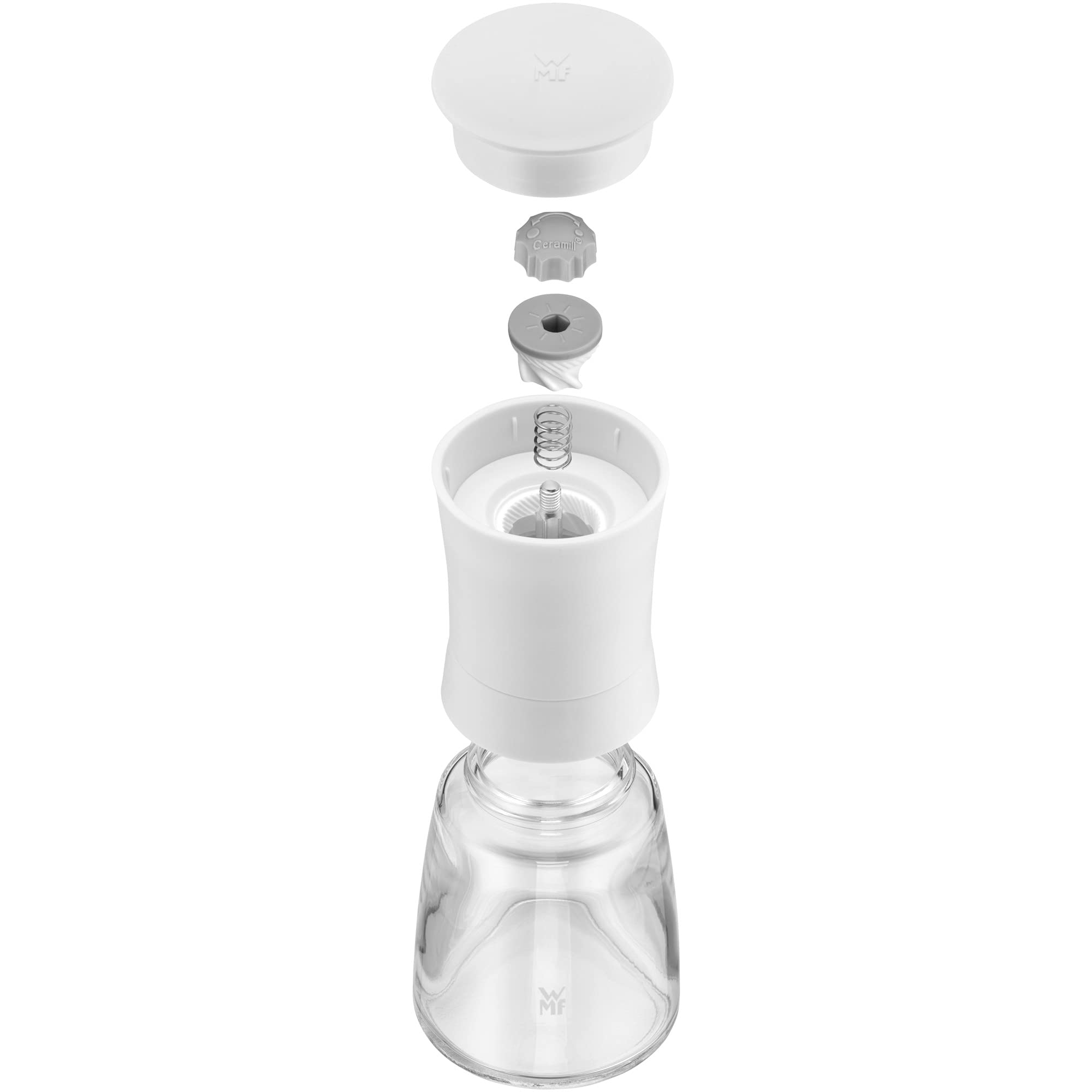 wmf-trend-salz-und-pfefferm-hle-14-cm-keramikmahlwerk-glasbeh-lter-unbef-llt-wei image 7