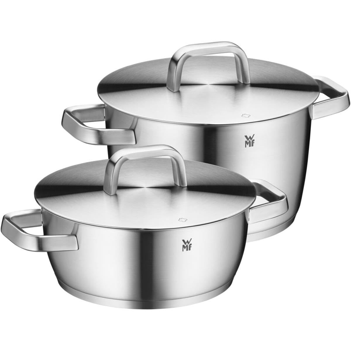 wmf-iconic-topfset-2-teilig-induktion-kochtopf-set-mit-metalldeckel-cromargan-ed image 1