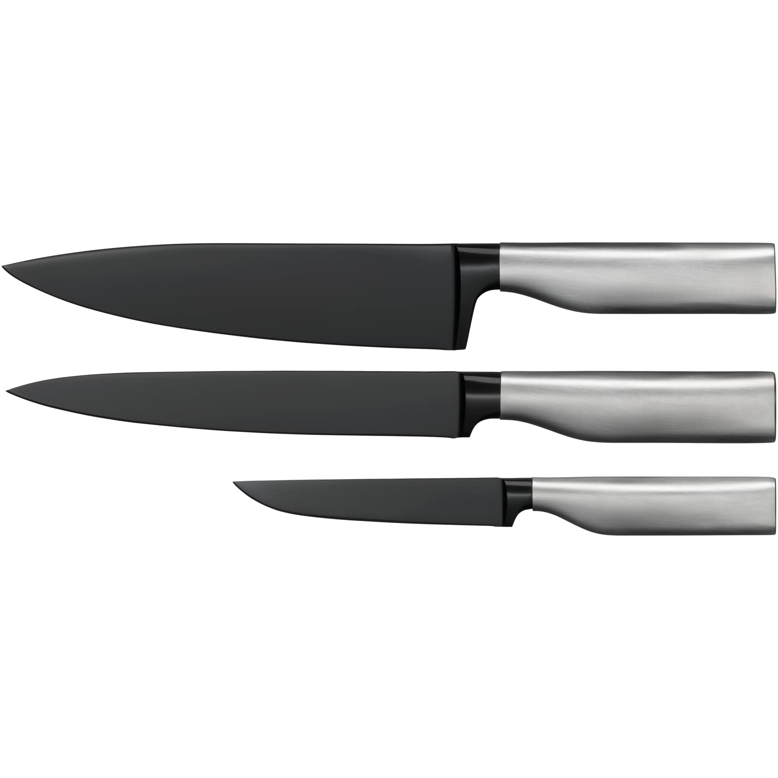 wmf-ultimate-black-messerset-3-teilig-made-in-germany-diamond-cut-geschmiedete-k image 1