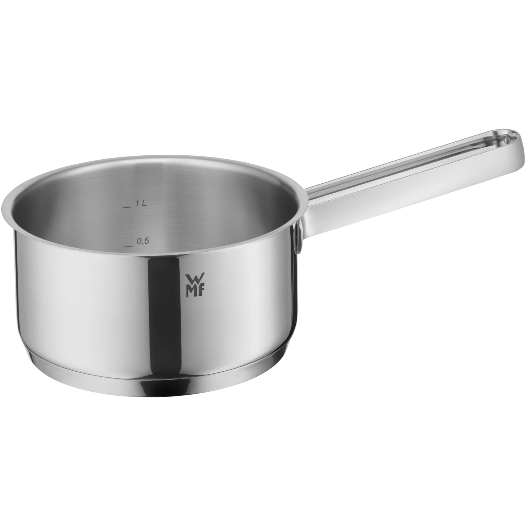 wmf-belmonte-stielkasserolle-16-cm-ohne-deckel-1-5-l-kochtopf-aus-cromargan-edel image 3