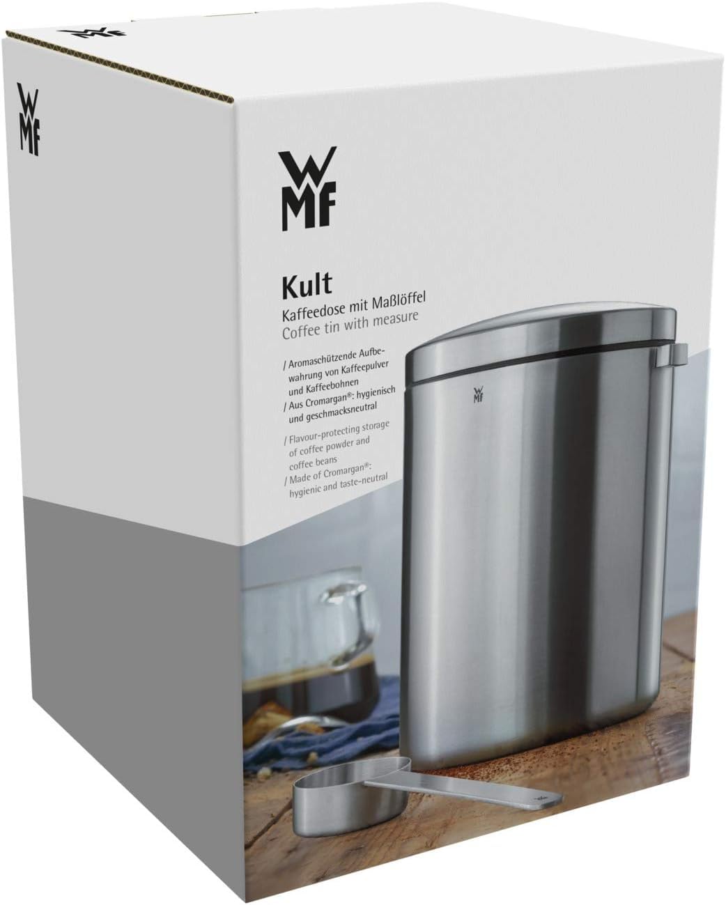 wmf-kult-tee-und-kaffeedose-f-r-500-g-edelstahldose-mit-ma-l-ffel-cromargan-matt image 6