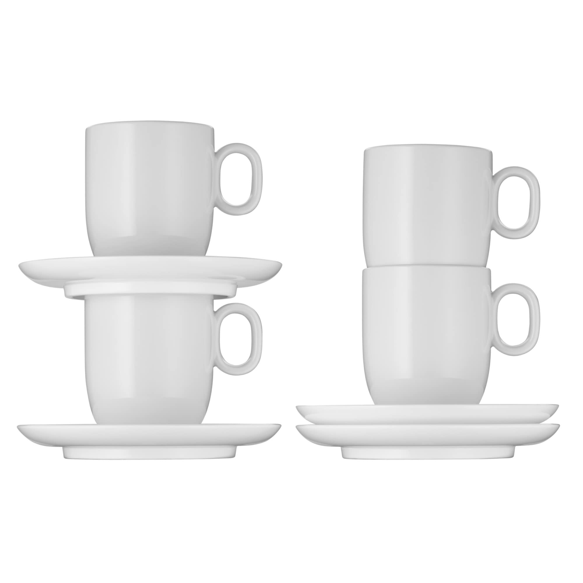 wmf-barista-kaffeetassen-set-4-teilig-2-caf-cr-me-tassen-170-ml-mit-2-untertasse image 8