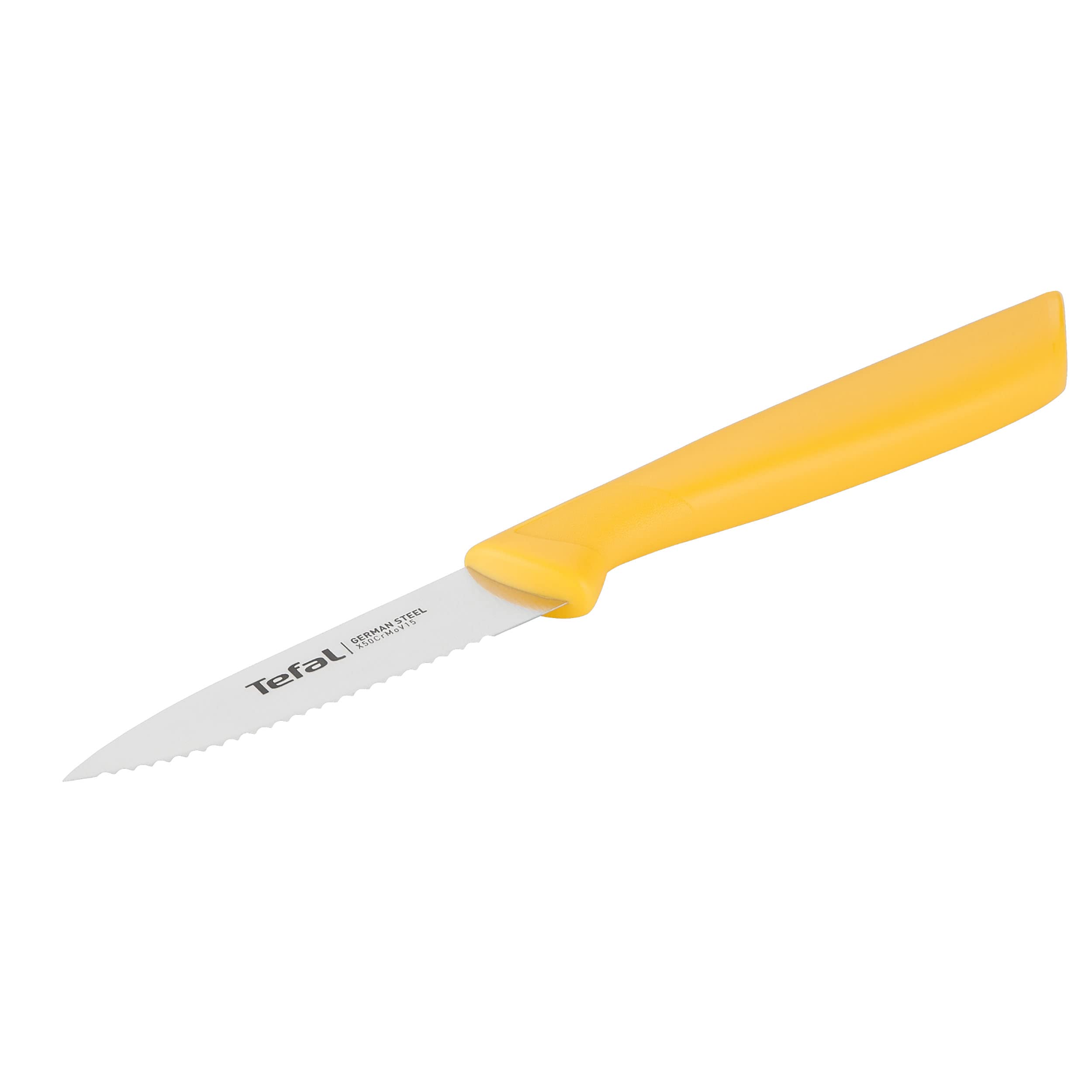 tefal-colorfood-k27321-sch-lmesser-8-cm-gezahnt-deutscher-edelstahl-gelb image 2