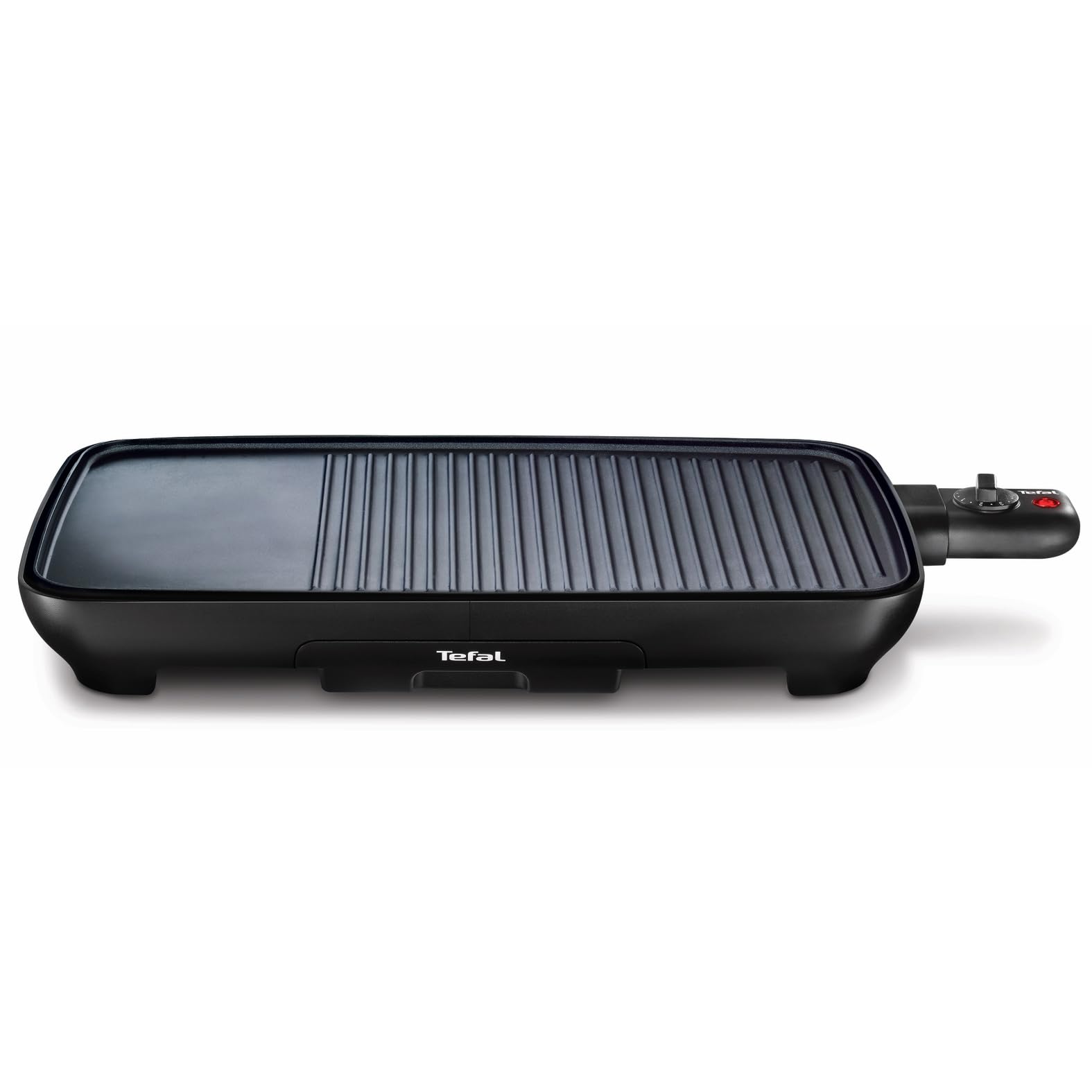tefal-malaga-tg3918-tischgrill-elektrogrill-2000w-2-3-grill-1-3-teppanyaki-planc image 1