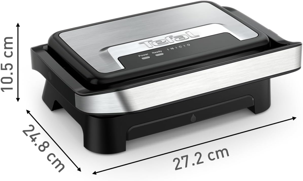 tefal-inicio-compact-gc270d10-2-in-1-kontakt-und-paninigrill-1000-w-edelstahl-an image 6