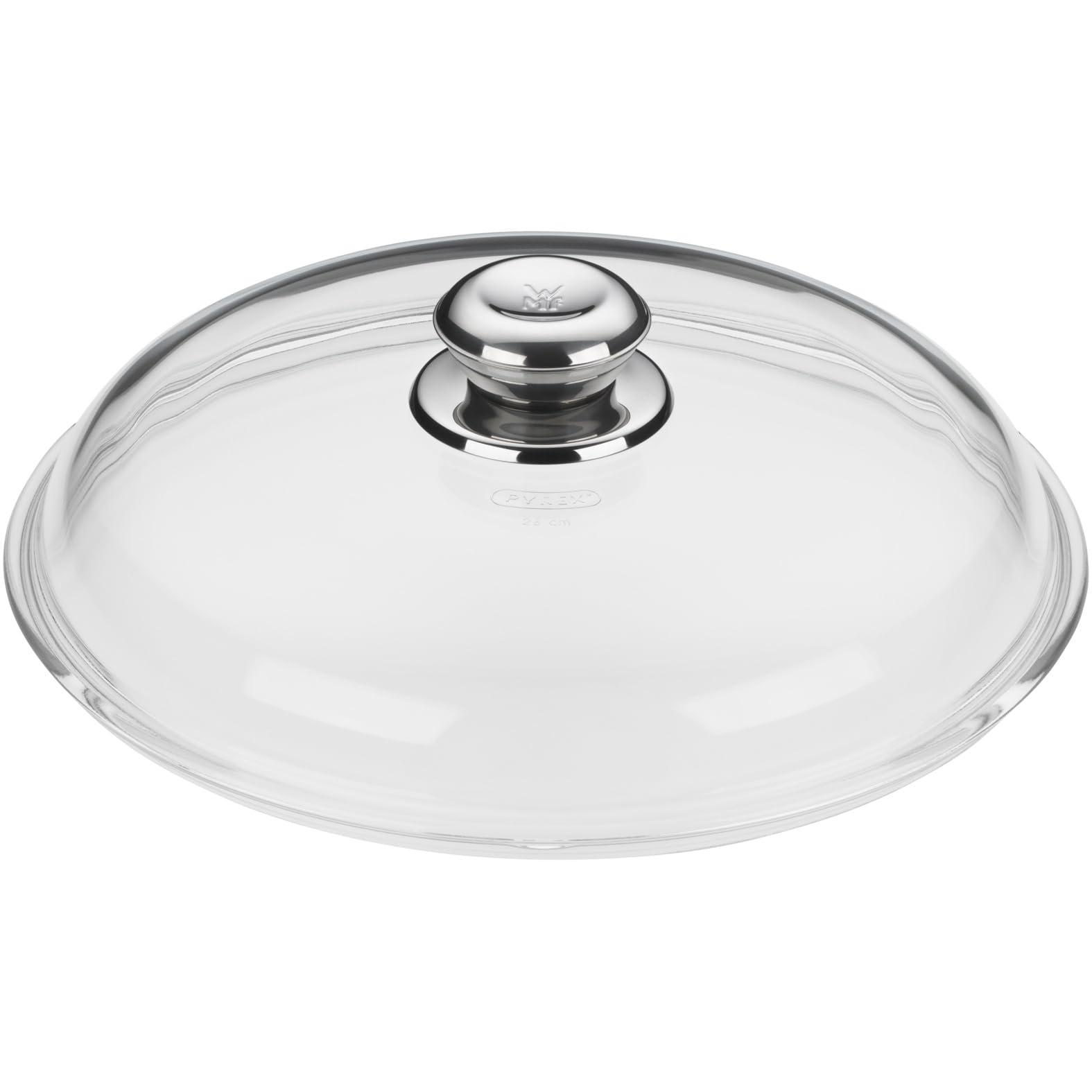 wmf-glas-pfannendeckel-28-cm-deckel-mit-metallknauf-hitzebest-ndiges-glas-und-cr image 5