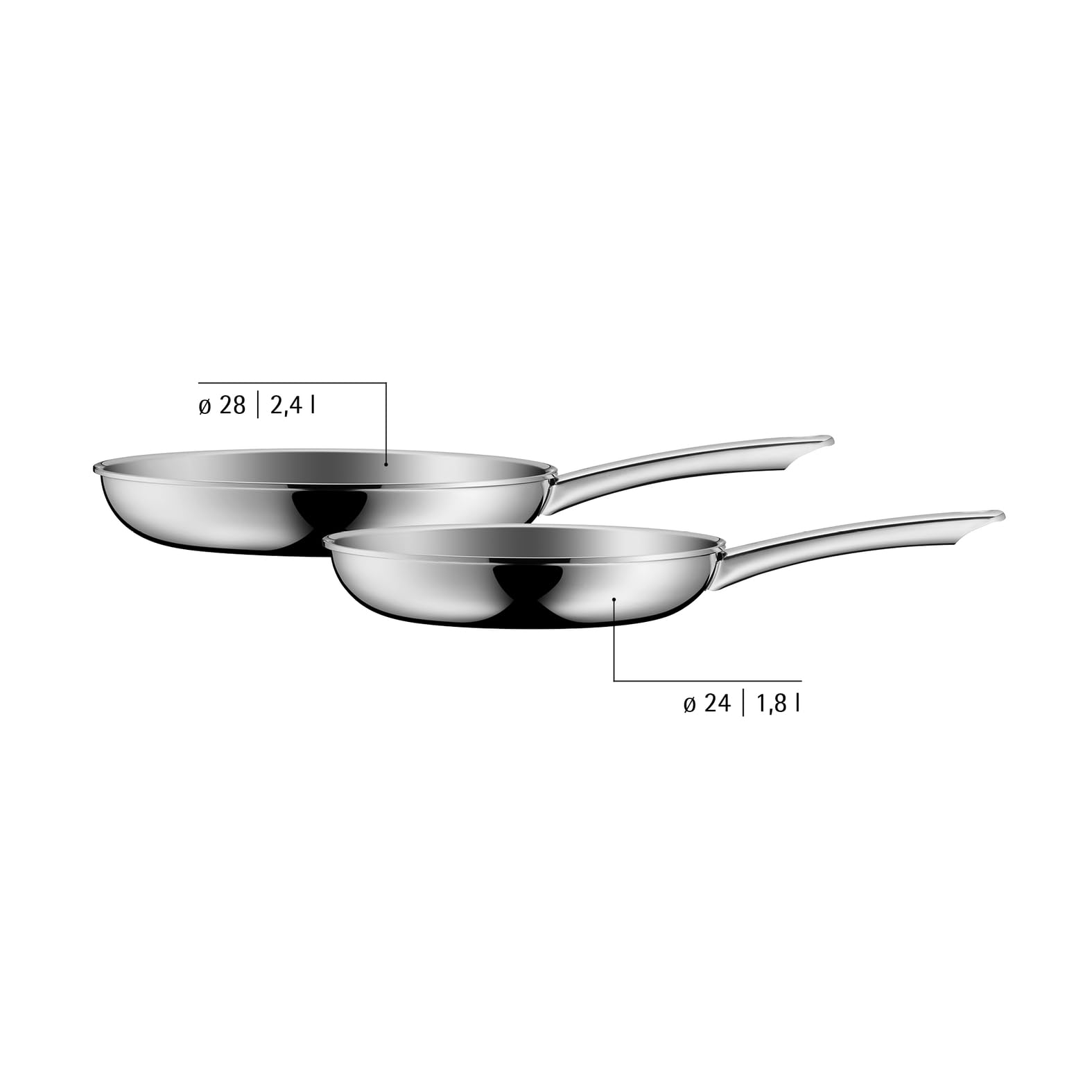 wmf-profi-resist-stielpfannen-set-24-28-cm-bratpfannen-mit-permadur-antihaftvers image 6