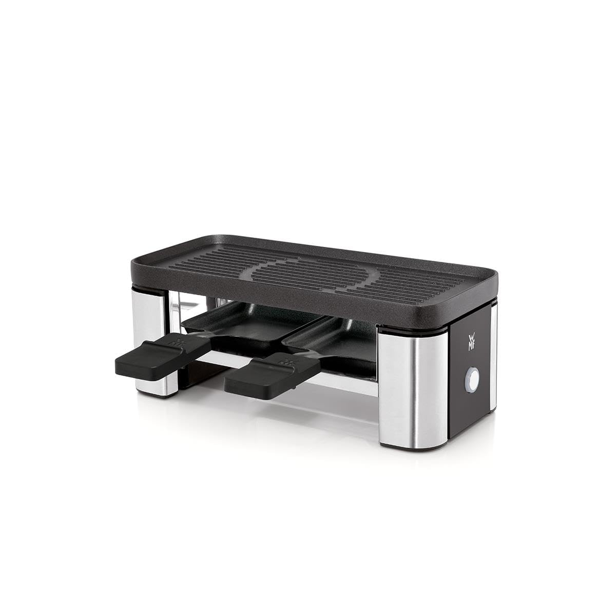 wmf-k-chenminis-raclette-und-schokofondue-f-r-2-personen-370-w-mit-wendbarer-ant image 2