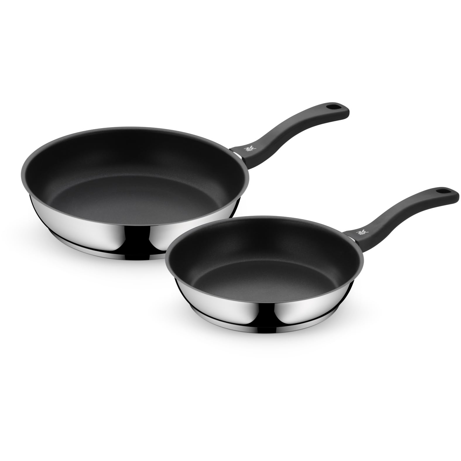 wmf-devil-pfannen-set-2-teilig-induktion-bratpfannen-24-cm-28-cm-cromargan-antih image 1