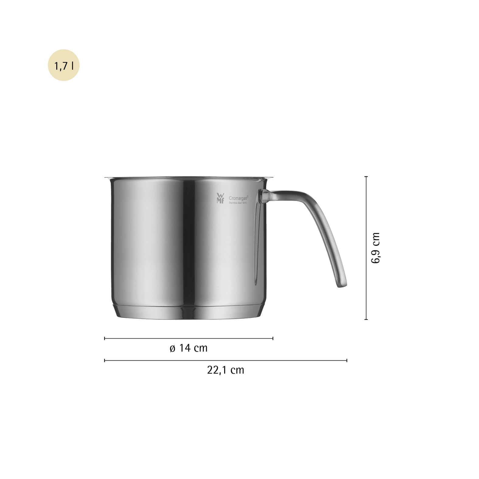 wmf-provence-plus-milchtopf-14-cm-ohne-deckel-induktions-milchkochtopf-1-7-l-cro image 7