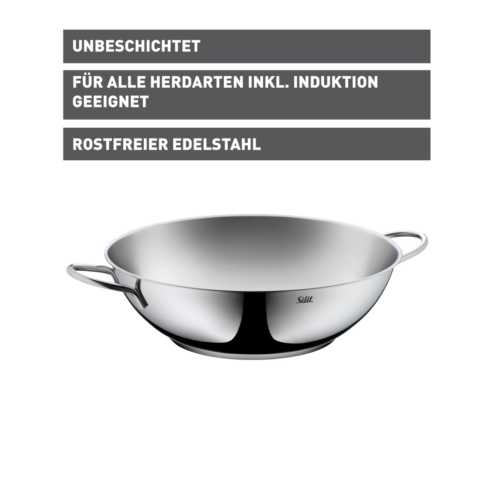 silit-wok-32-cm-wokpfanne-induktion-edelstahl-unbeschichtet-f-r-alle-herdarten image 2