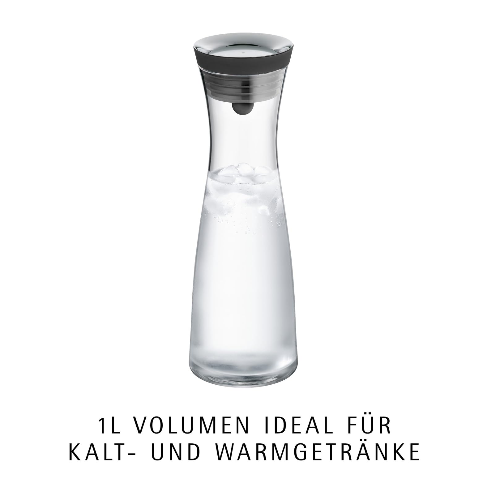 wmf-basic-wasserkaraffe-1-liter-glaskaraffe-mit-closeup-verschluss-silikondeckel image 3