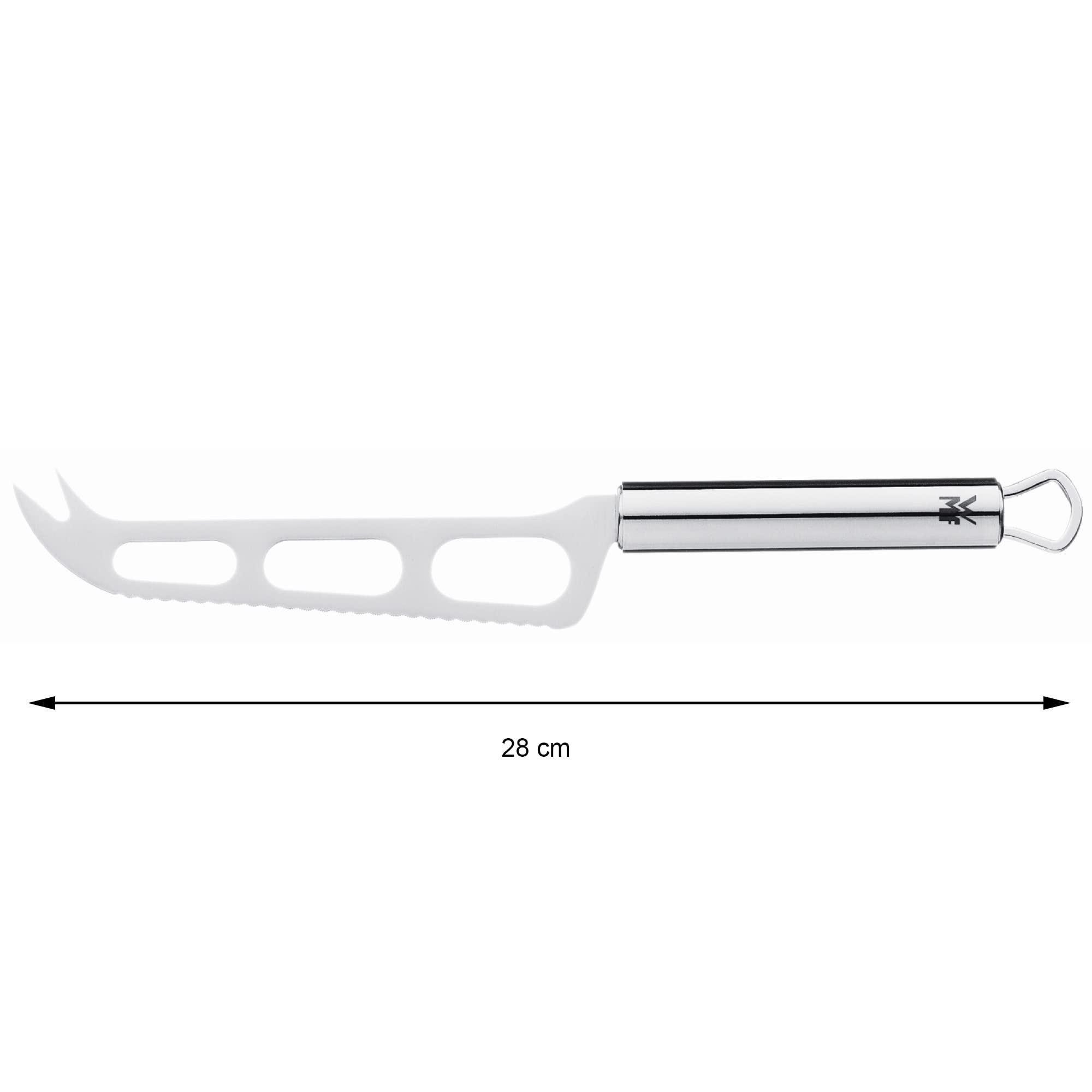wmf-profi-plus-k-semesser-28-cm-cromargan-edelstahl-18-10-teilmattiert-wellensch image 3
