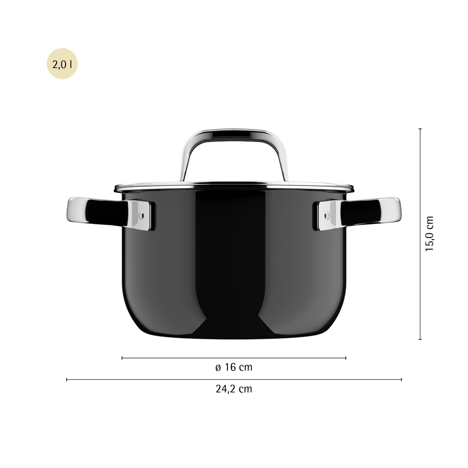 wmf-fusiontec-mineral-pro-kochtopf-mit-glasdeckel-16-cm-kratzfestes-mineralien-m image 6