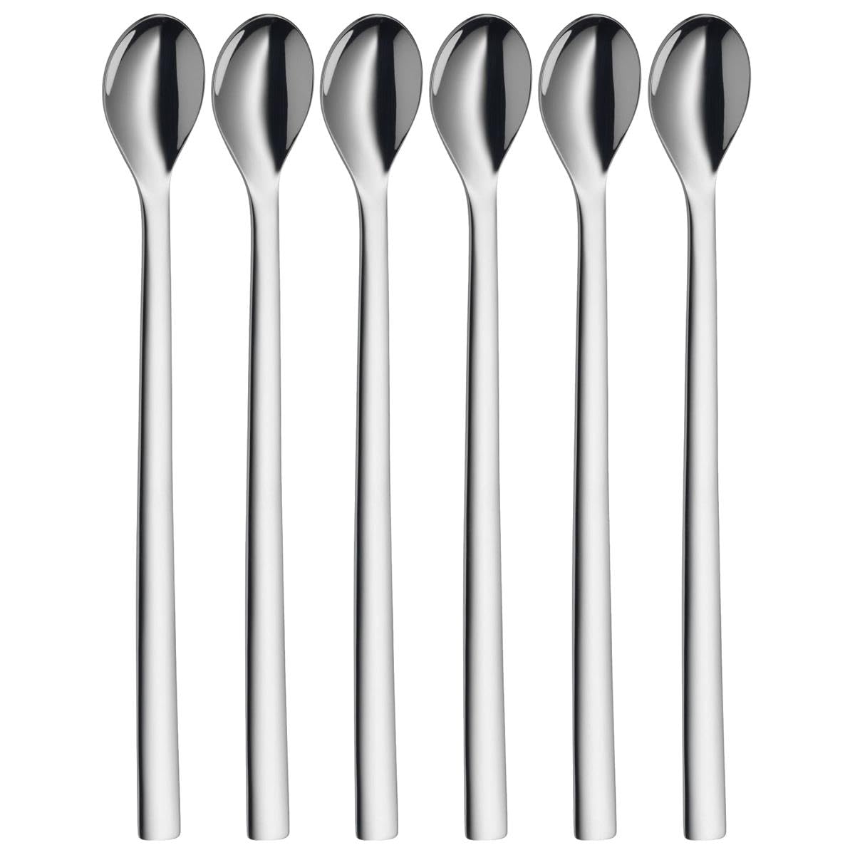 wmf-nuova-longdrinkl-ffel-6-teilig-22-cm-cromargan-edelstahl-poliert-sp-lmaschin image 1