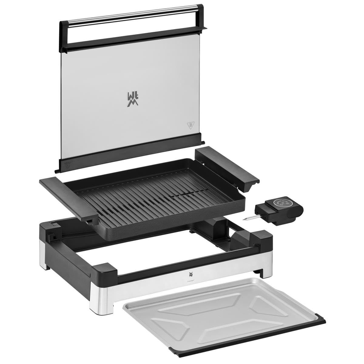 wmf-lono-tischgrill-elektrisch-2200-w-mit-glasdeckel-antihaft-grillplatte-heraus image 7