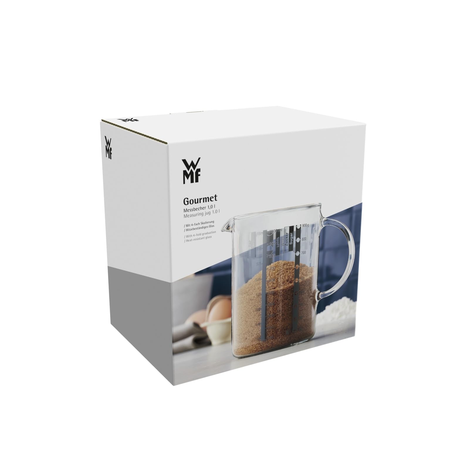 wmf-gourmet-glas-messbecher-1-l-hitzebest-ndig-pr-zise-4-fach-skalierung-mikrowe image 6