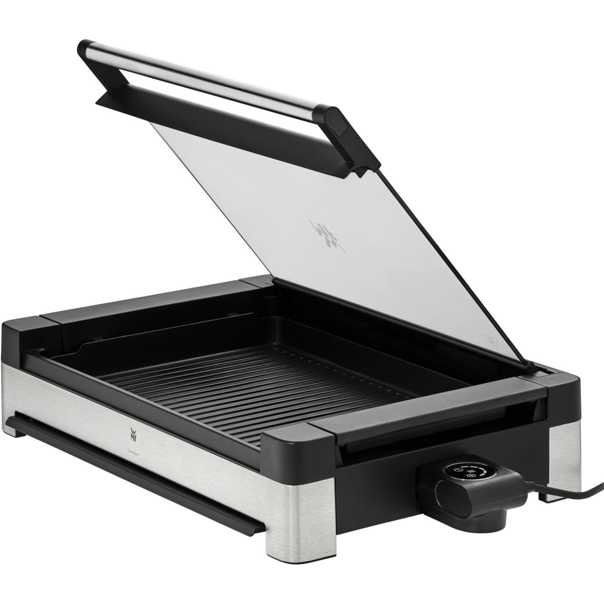 wmf-lono-tischgrill-elektrisch-2200-w-mit-glasdeckel-antihaft-grillplatte-heraus image 3
