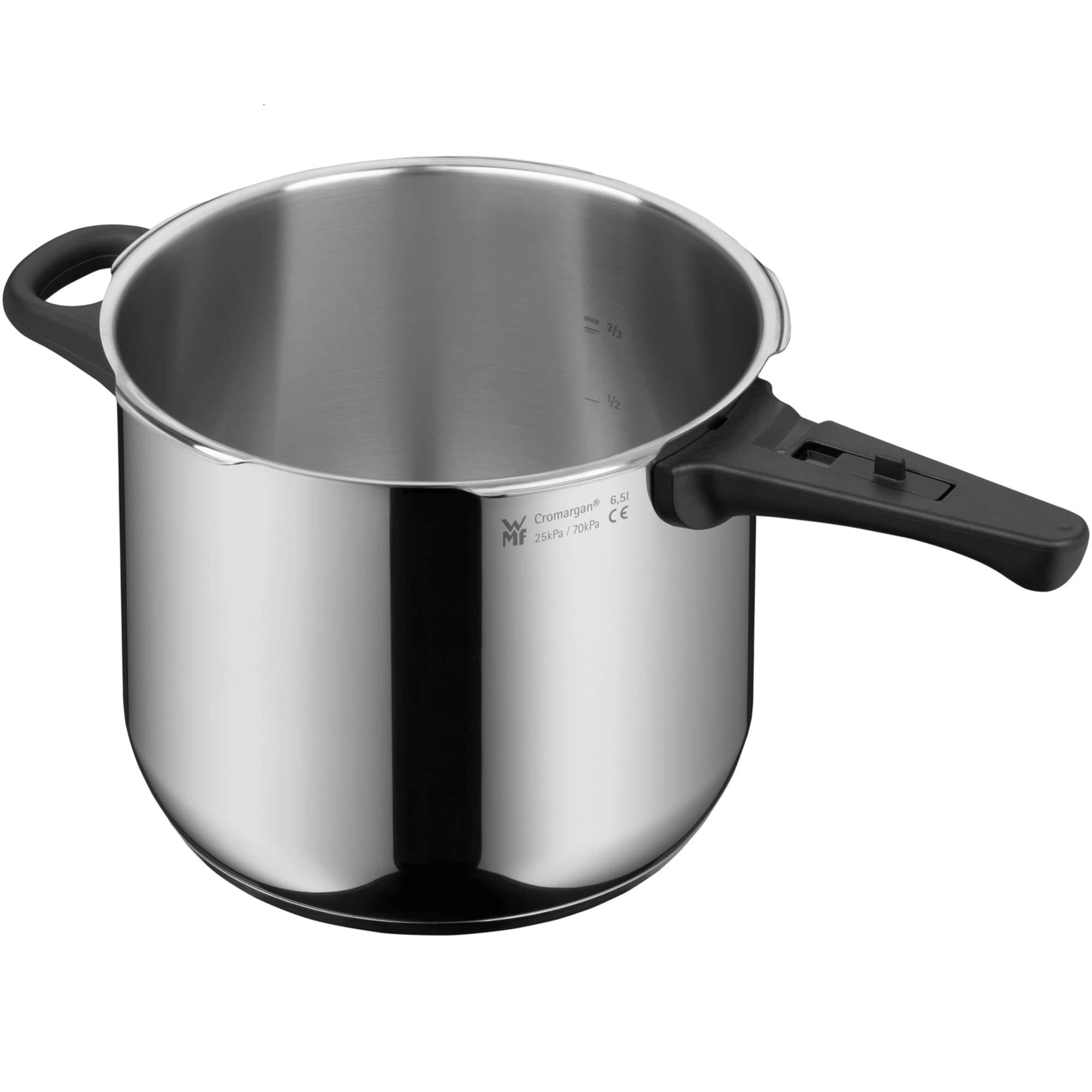 wmf-perfect-one-pot-schnellkochtopf-6-5-l-induktion-22-cm-dampfkochtopf-cromarga image 5