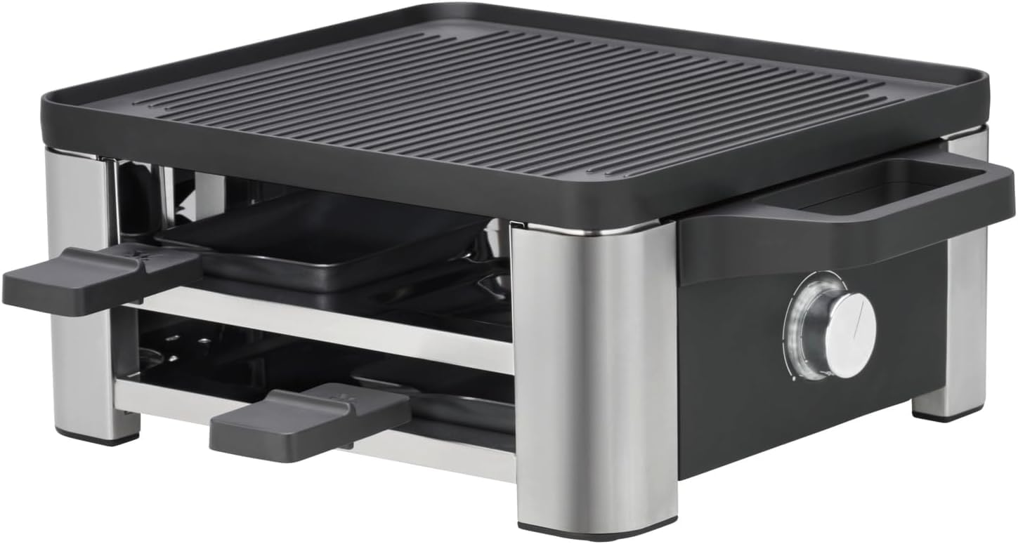 wmf-lono-raclette-grill-f-r-4-personen-tischgrill-aus-cromargan-edelstahl-870-w- image 1
