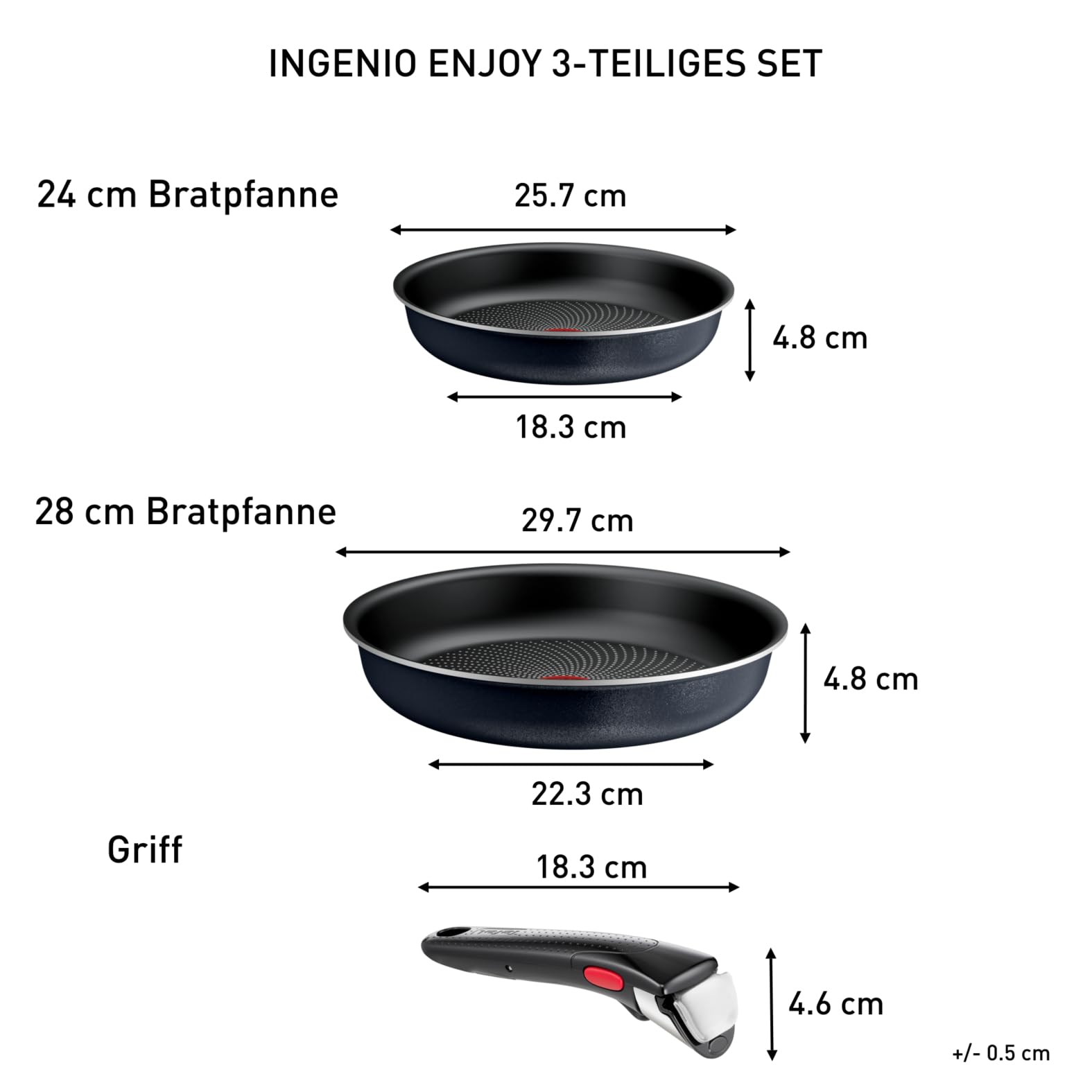tefal-ingenio-enjoy-l72390-3-teiliges-pfannenset-mit-abnehmbarem-griff-24-28-cm- image 2