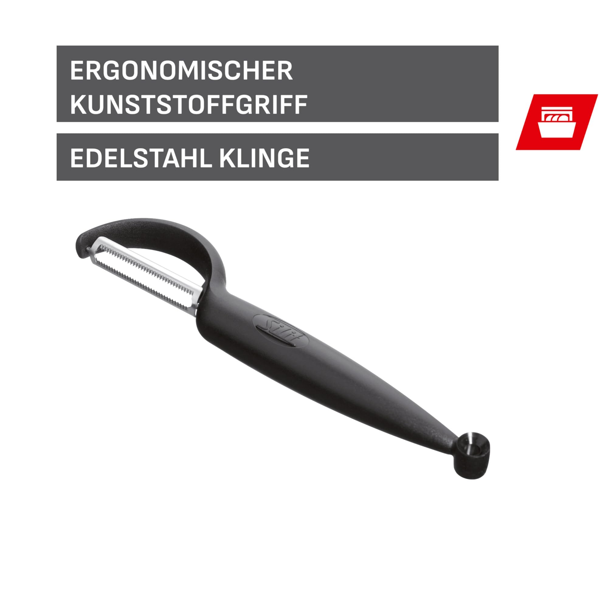 silit-pelaro-sparsch-ler-21-cm-tomaten-gem-sesch-ler-schwarz-edelstahl-rostfrei- image 2