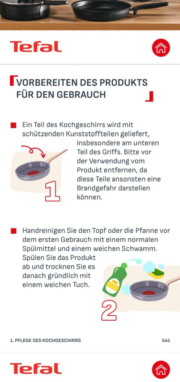 Robuste Pfannen, toller Look