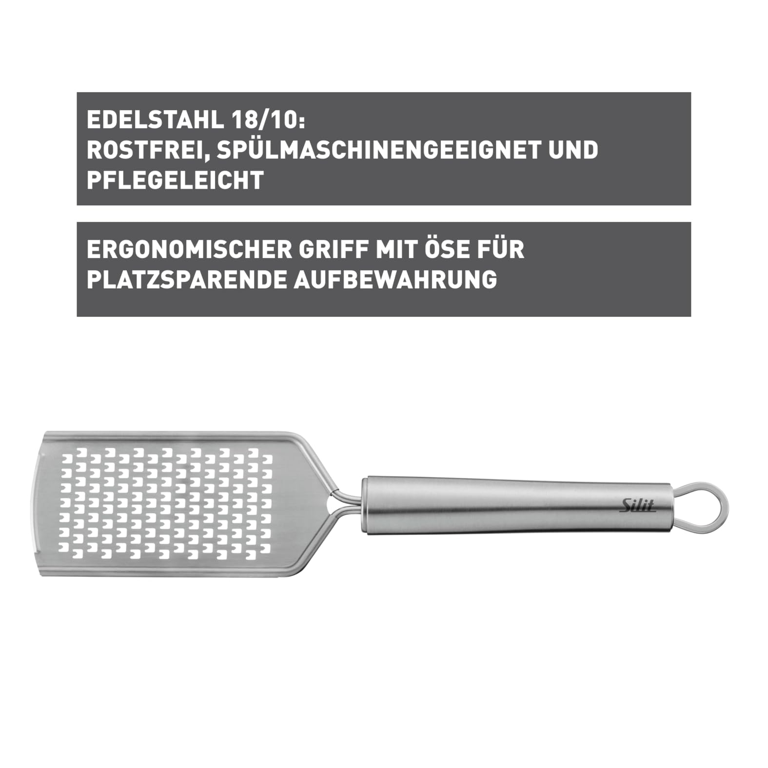 silit-classic-line-k-chenreibe-edelstahl-25-cm-polierte-multireibe-f-r-gem-se-k- image 2