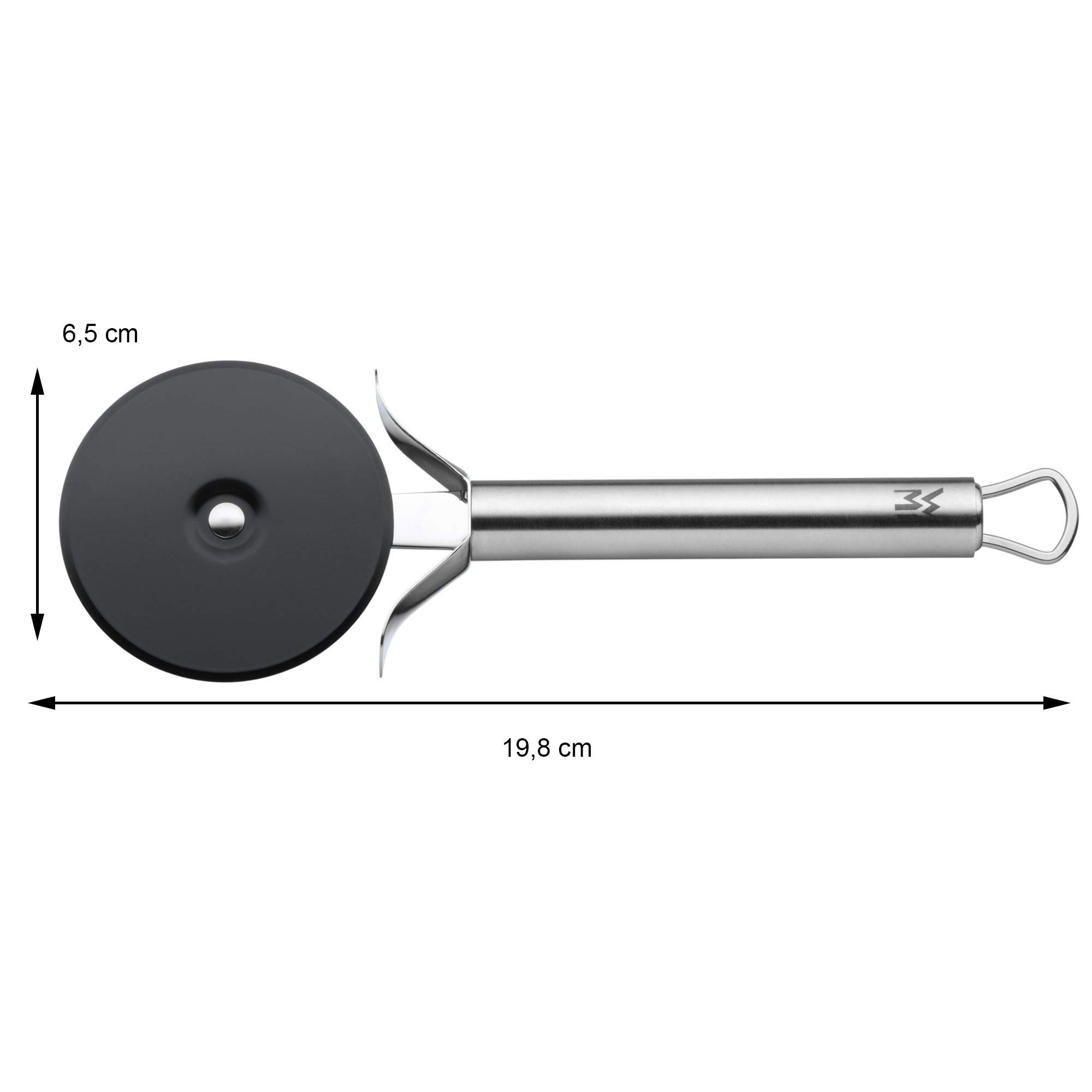 wmf-profi-plus-pizzaschneider-19-8-cm-teigrad-antihaftbeschichtet-pizzaroller-mi image 3