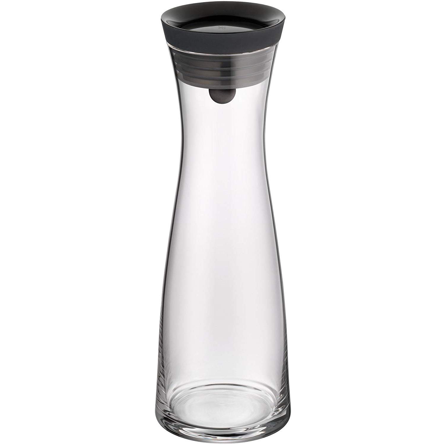 wmf-basic-wasserkaraffe-mit-closeup-verschluss-1-liter-glaskaraffe-mit-silikonde image 2