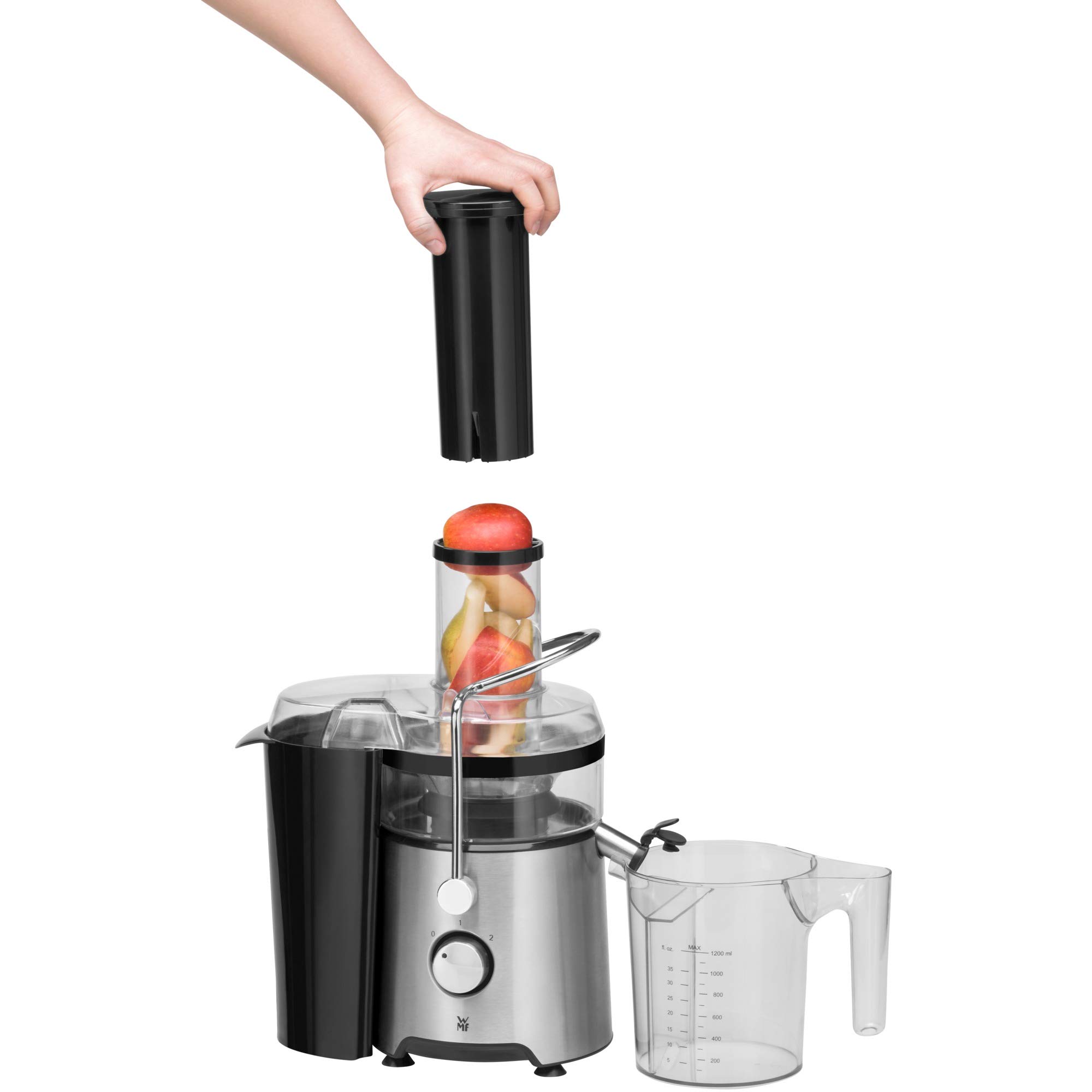 wmf-kult-x-entsafter-500-w-slow-juicer-funktion-74-mm-einf-ll-ffnung-1-2-l-saftk image 5