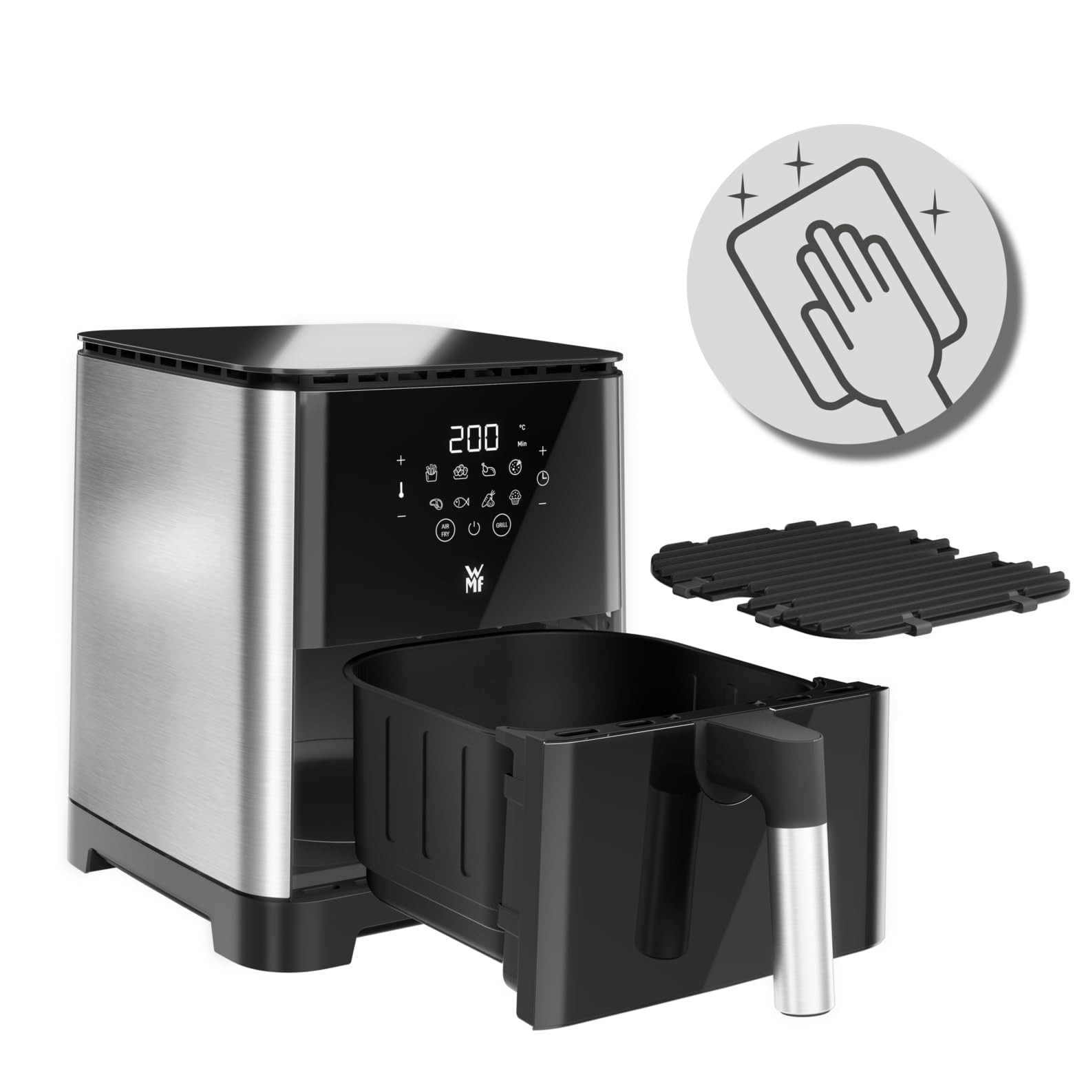 wmf-multi-taste-hei-luftfritteuse-4-6-l-airfryer-mit-8-programmen-1550-w-air-flo image 3