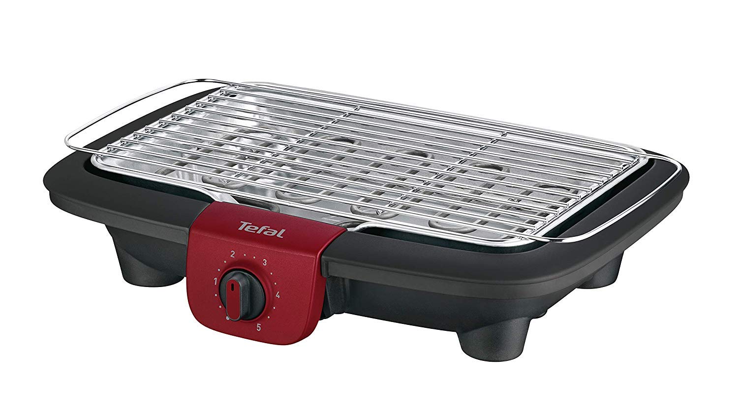 tefal-easygrill-bg90f5-elektrischer-standgrill-2300-w-mit-standf-en-f-r-drau-en- image 2