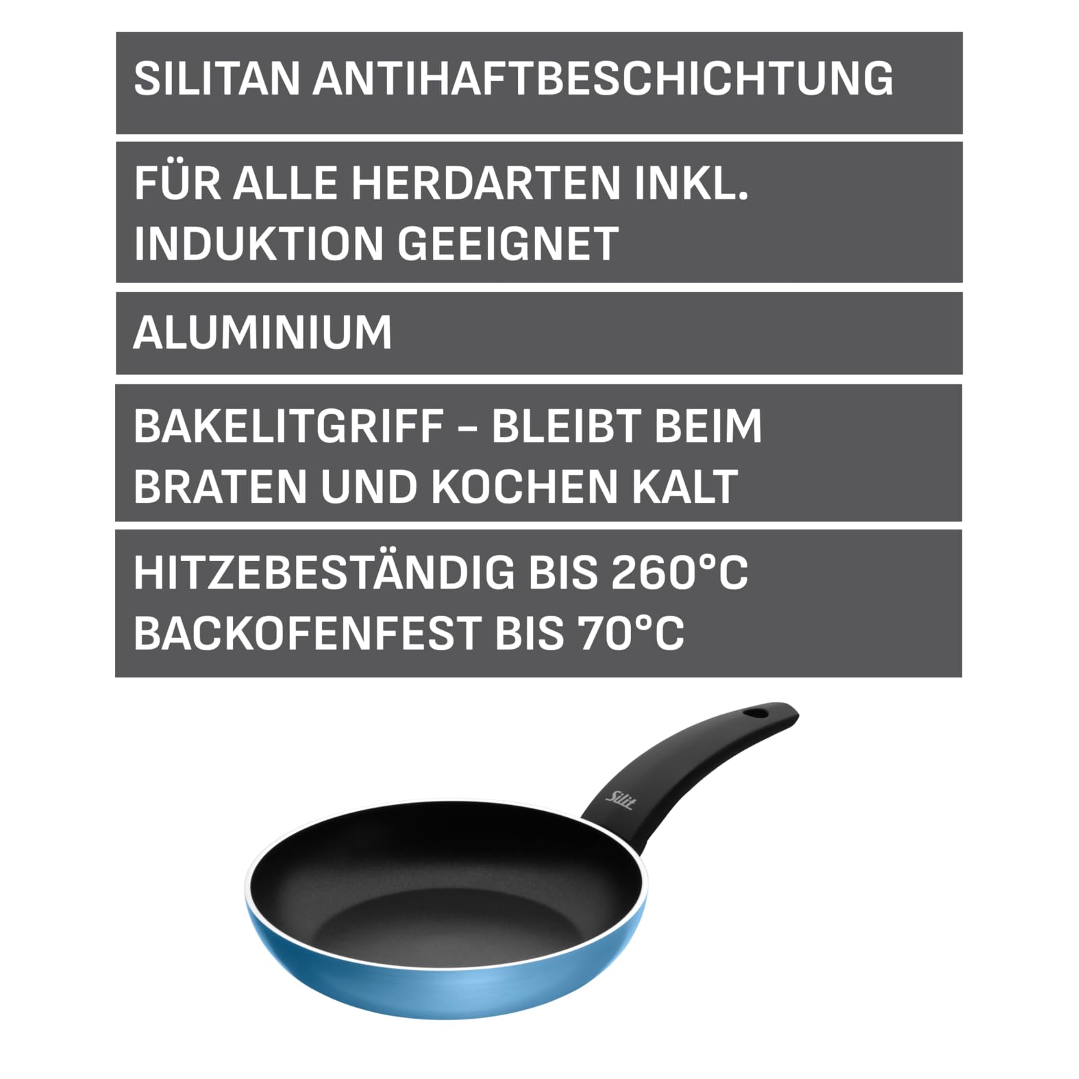 silit-belluna-bratpfanne-20-cm-induktion-aluminium-mit-silitan-antihaftbeschicht image 2