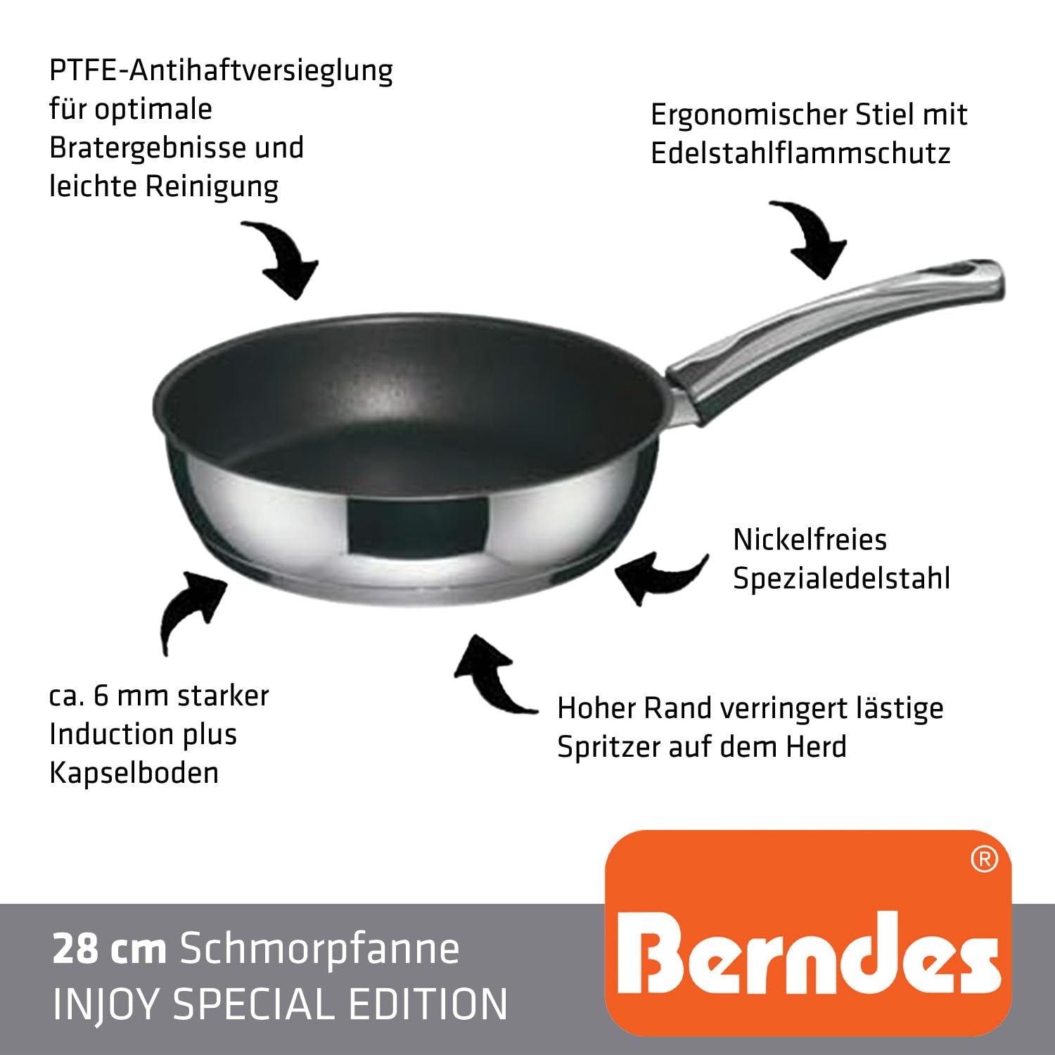 berndes-injoy-allrounder-schmorpfanne-28-cm-edelstahl-nickelfrei-pfas-frei-b-nat image 2