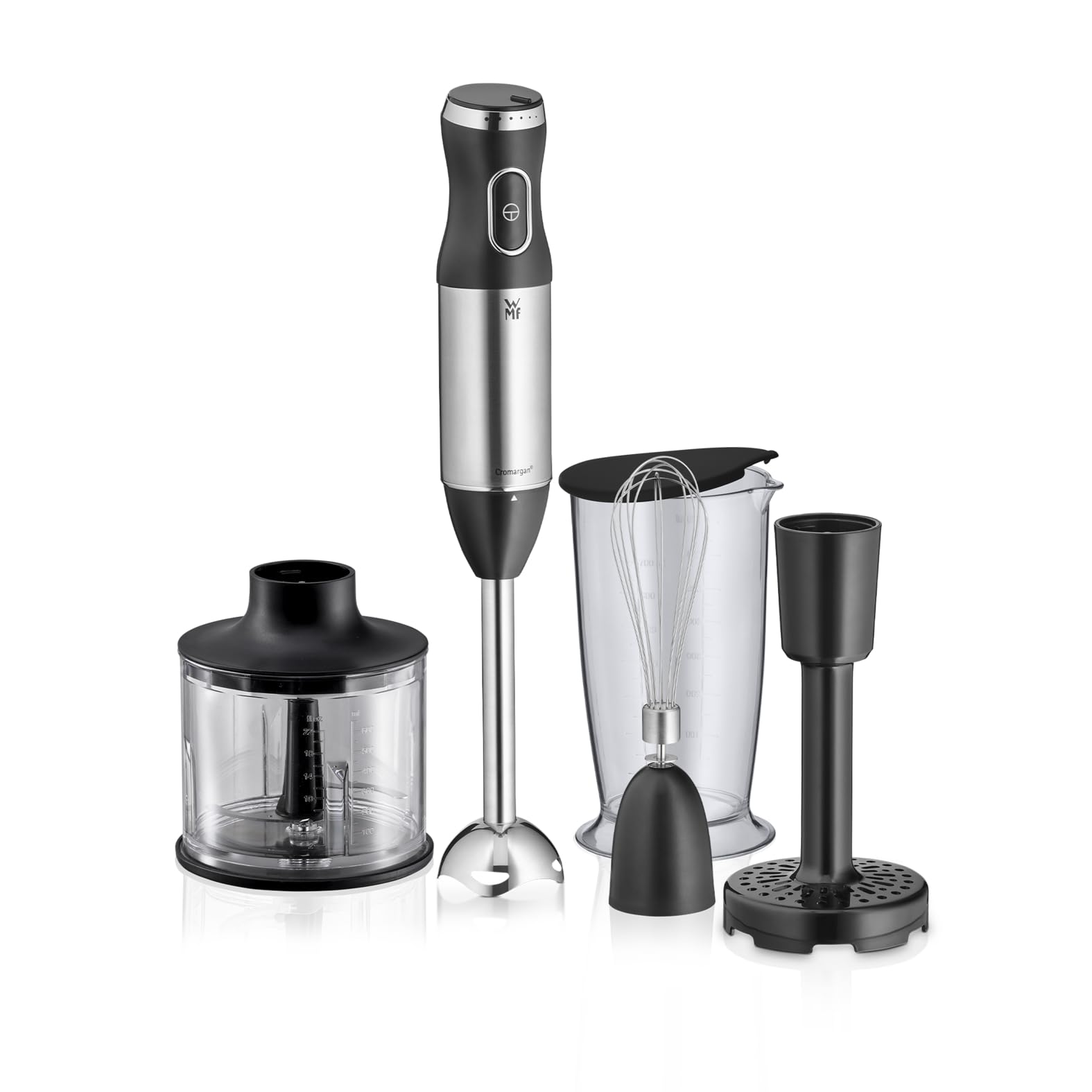 wmf-kult-x-stabmixer-set-5-teilig-600-w-p-rierstab-aus-cromargan-edelstahl-mit-s image 1