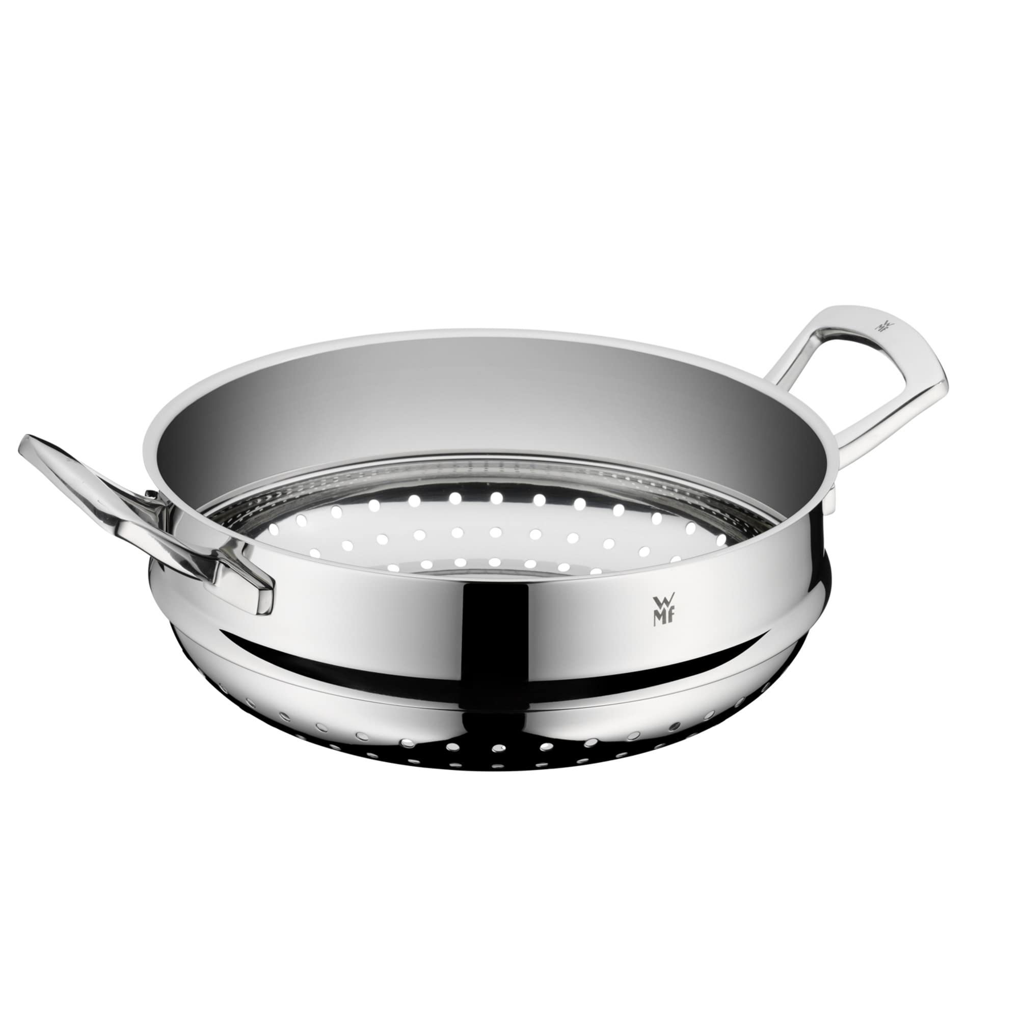 wmf-multiply-wokpfanne-induktion-28-cm-unbeschichteter-cromargan-wok-mit-metalld image 6