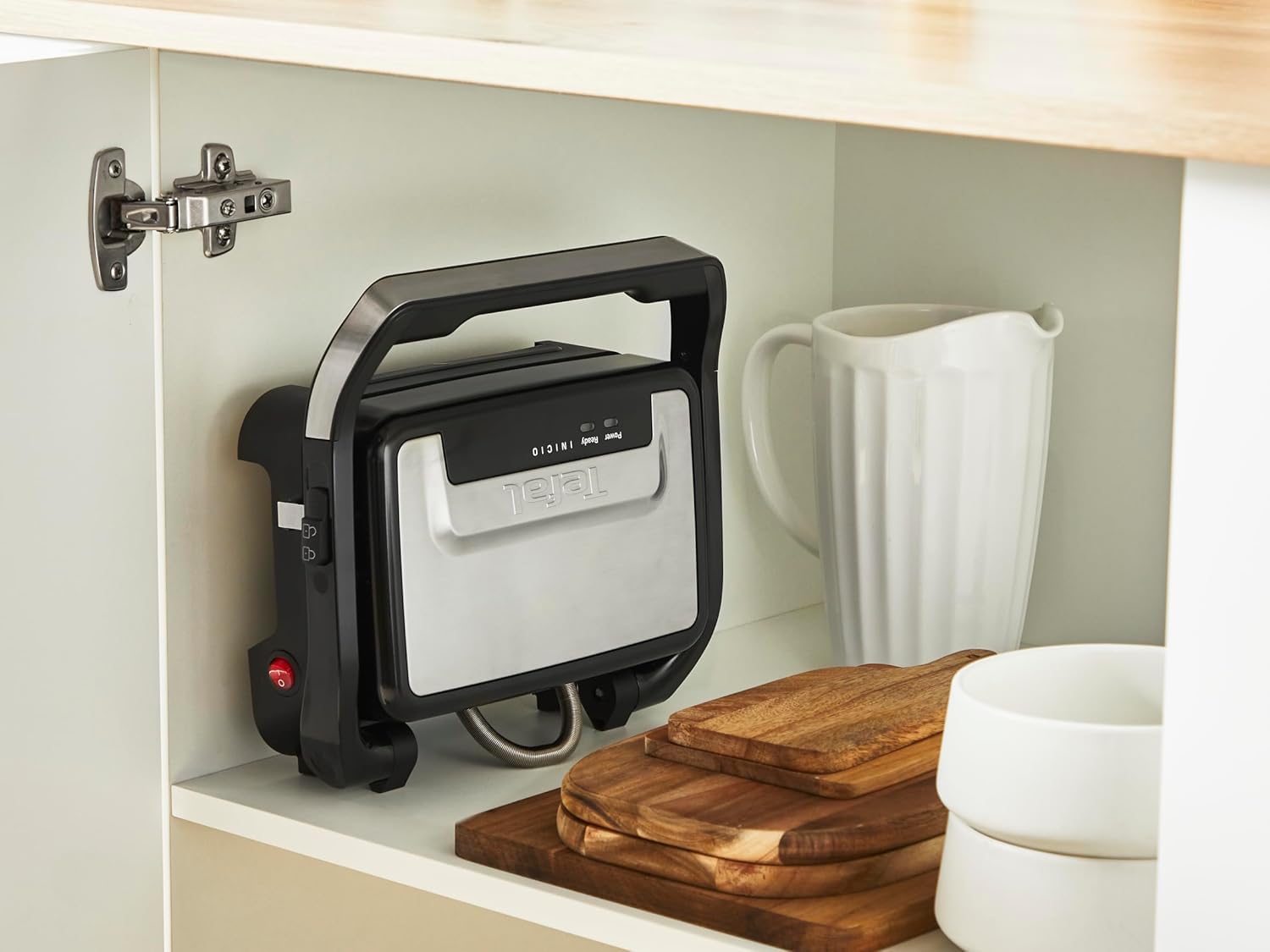 tefal-inicio-compact-gc270d10-2-in-1-kontakt-und-paninigrill-1000-w-edelstahl-an image 5