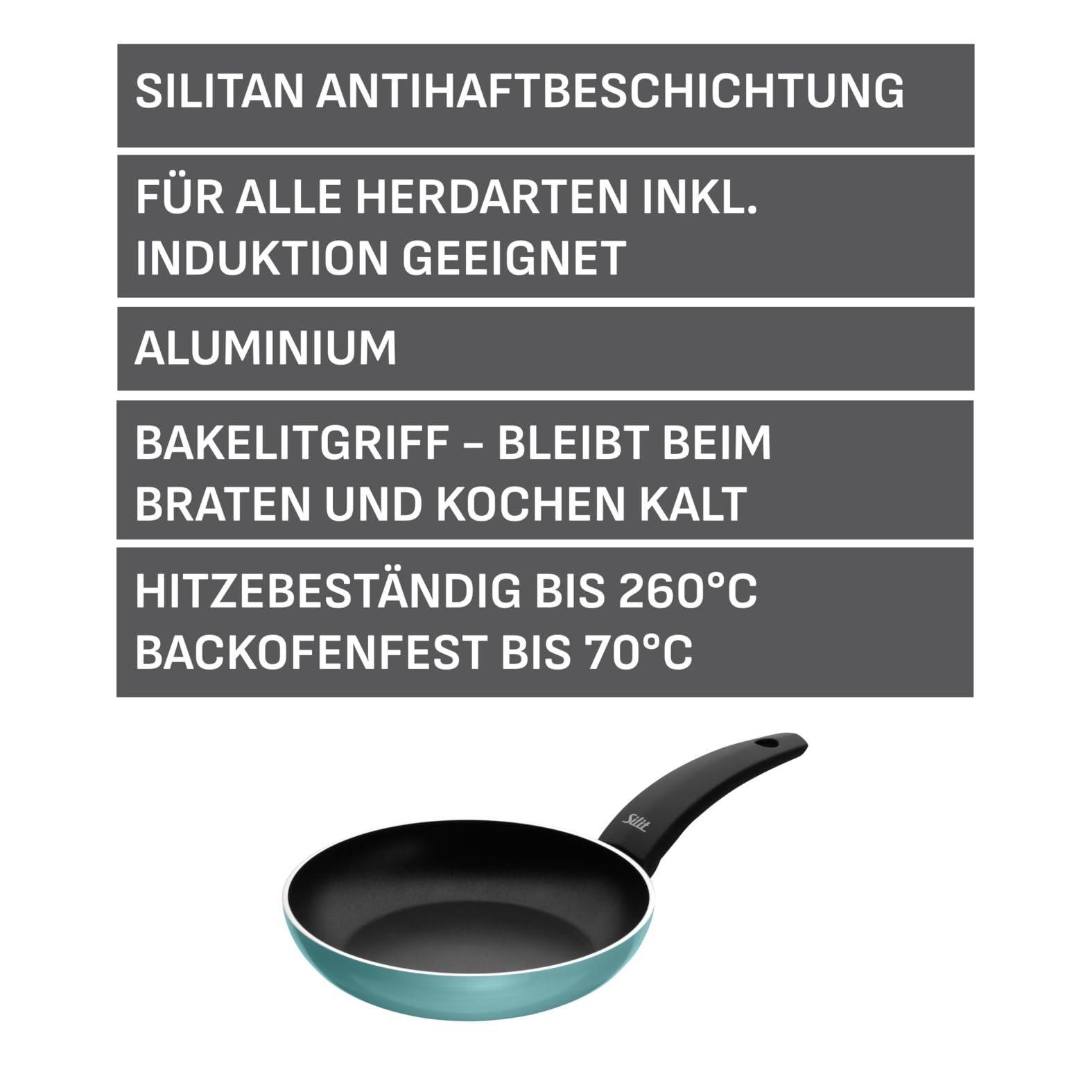silit-belluna-bratpfanne-20-cm-induktion-aluminiumpfanne-mit-silitan-antihaftbes image 2