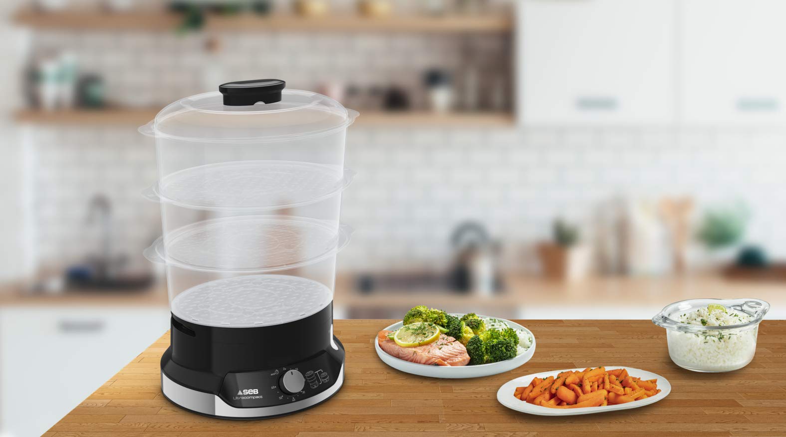 tefal-ultracompact-vc2048-dampfgarer-9-l-stapelbar-60-min-timer-inkl-reiskorb-80 image 7