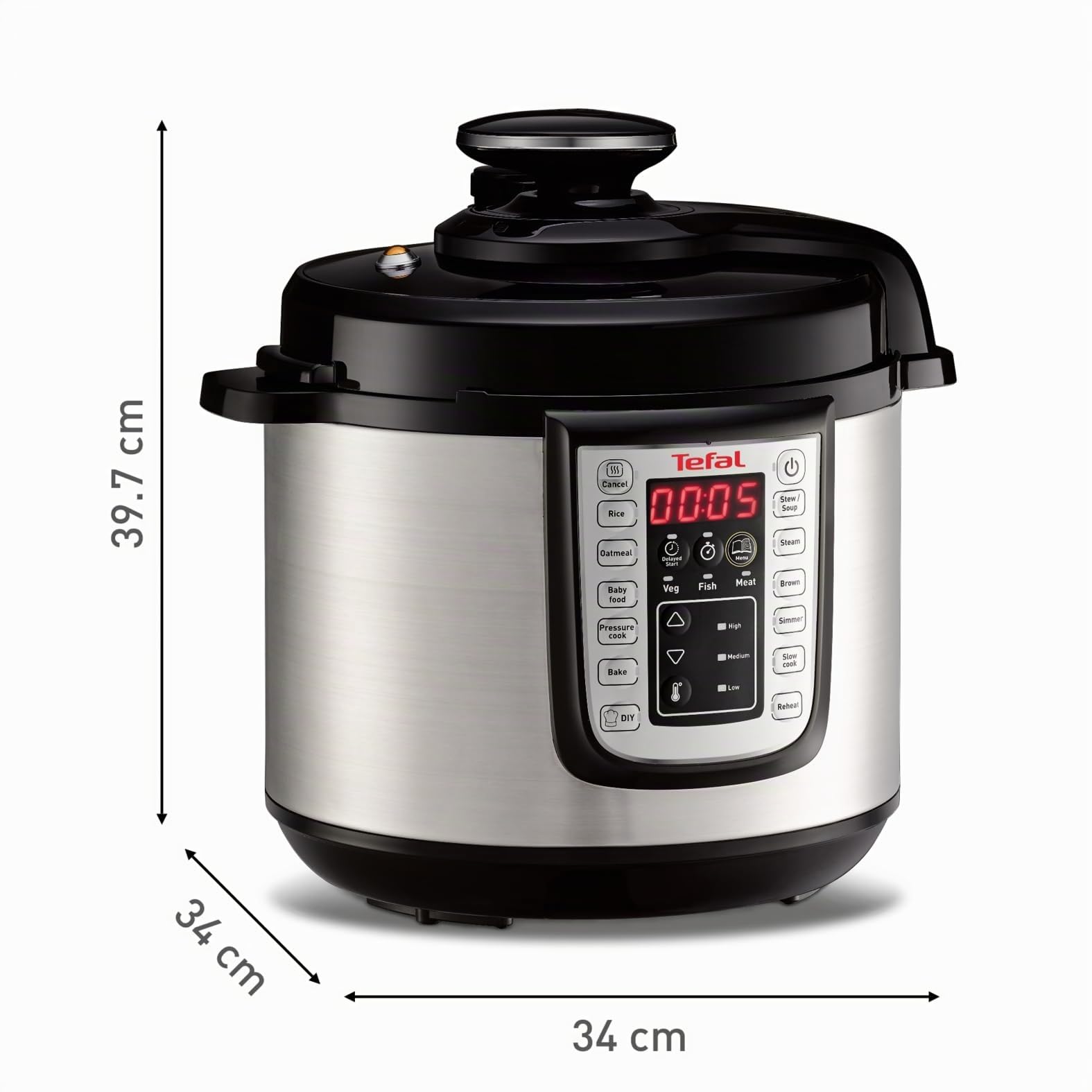 tefal-fast-delicious-cy505e-multikocher-elektrischer-schnellkochtopf-6-l-25-auto image 8