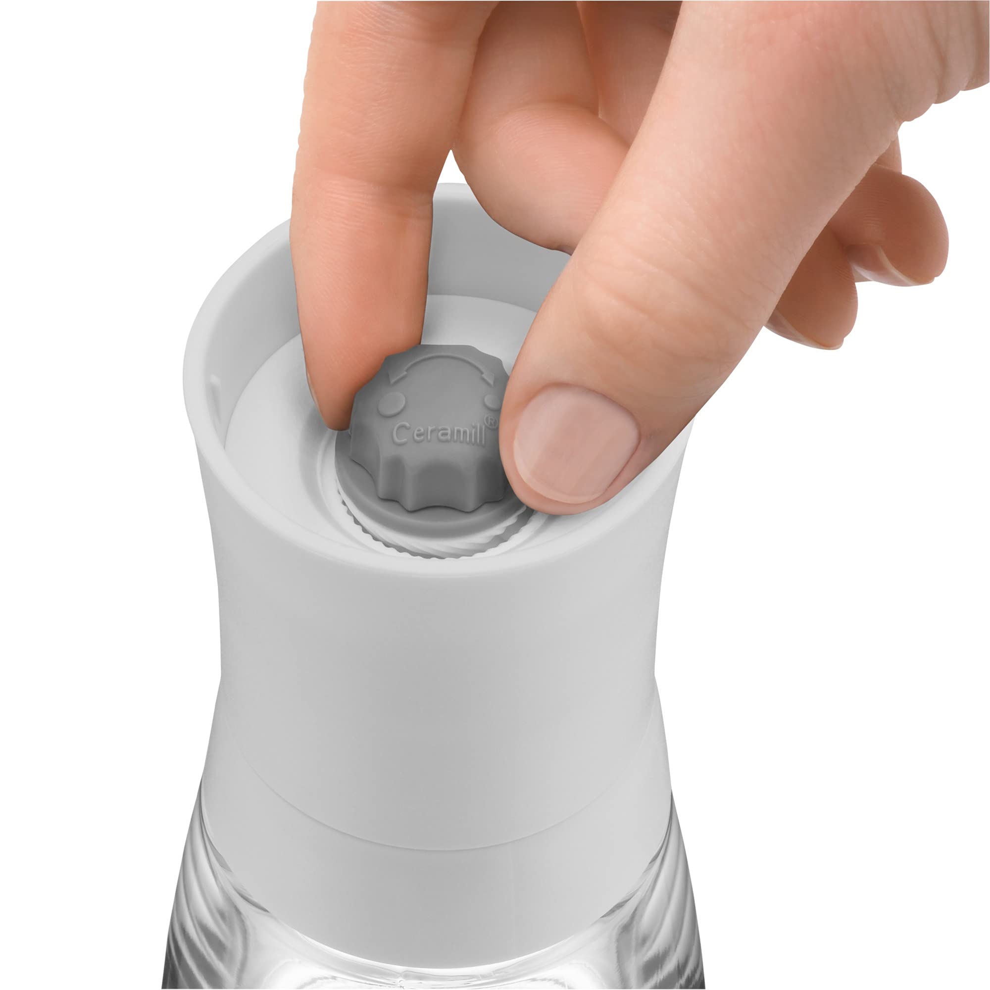 wmf-trend-salz-und-pfefferm-hle-14-cm-keramikmahlwerk-glasbeh-lter-unbef-llt-wei image 4