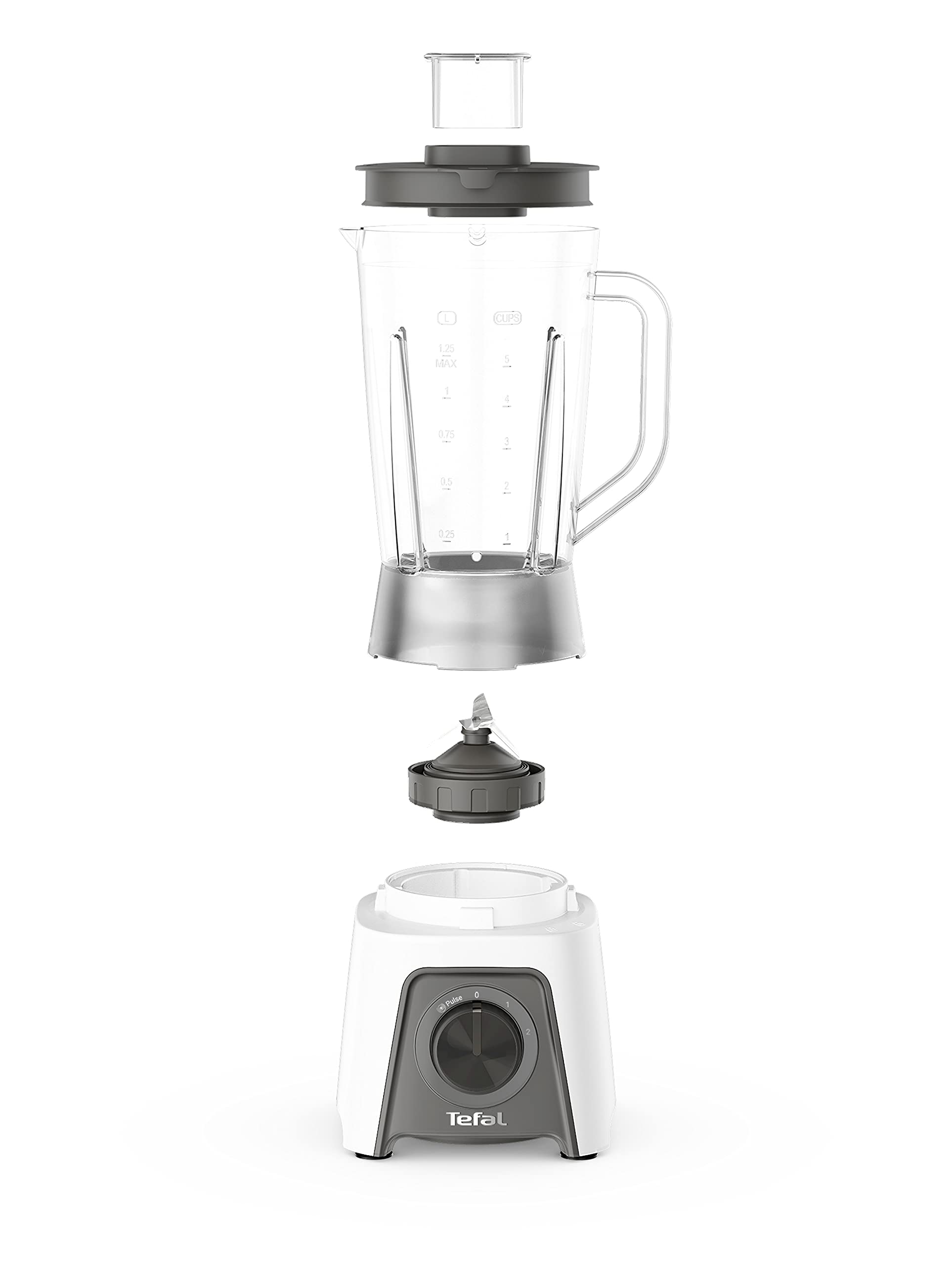 tefal-bl2c01-blendeo-standmixer-450-w-in-wei-grau-1-5-liter-mixer-mit-ice-crush- image 3