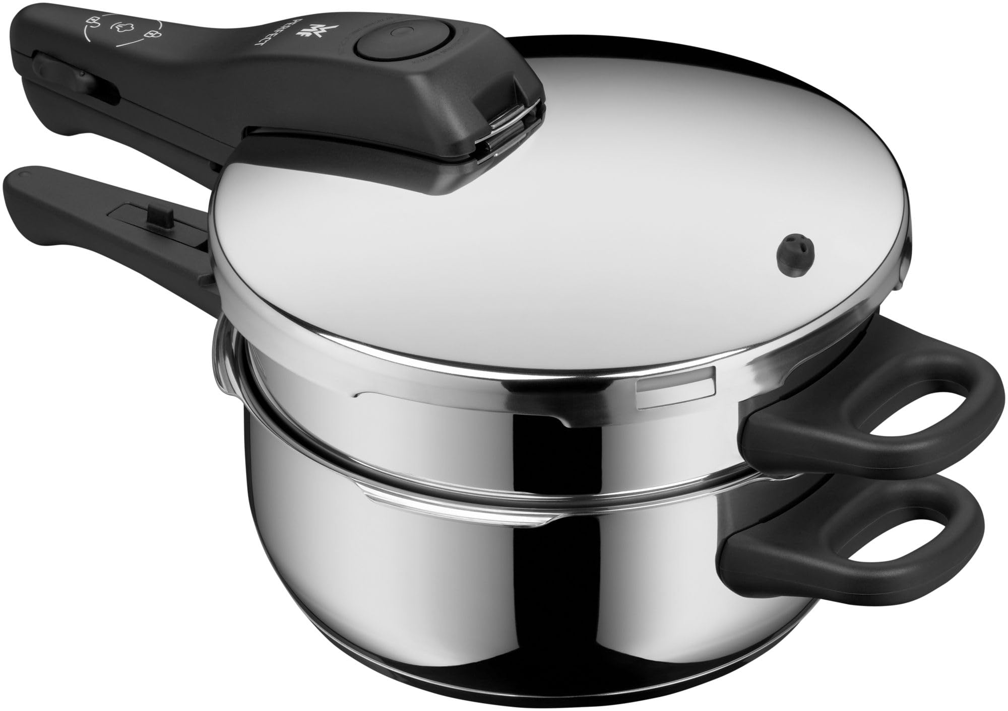 wmf-perfect-schnellkochtopf-set-3-teilig-dampfkochtopf-4-5-l-schnellbratpfanne-3 image 2