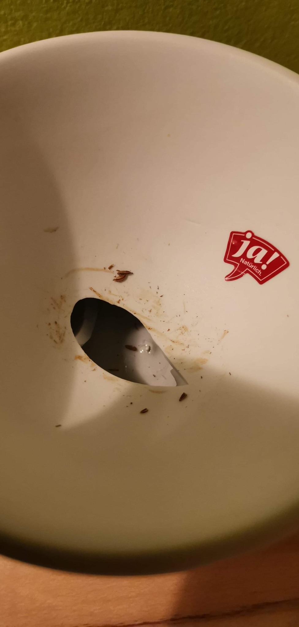 Gut und spülmaschinengeeignet